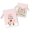 Marimo Craft Snoopy ALL PEANUTS Bean Drawstring Bag, Beige, W9 X H12cm, SPZ-3207