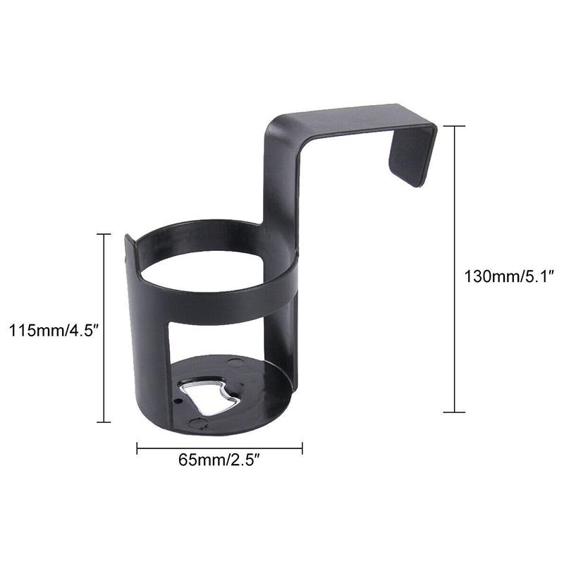 Автомобильный подстаканник с крючком, подвесной на дверь автомобиля или сиденья, кронштейн для бутылок с напитками, держатели для хранения стаканов с водой, аксессуары для интерьера автомобиля