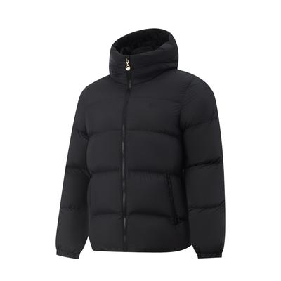 Мужская куртка пуховик с капюшоном и логотипом серии Li Ning Sports Trend AYMV191-4