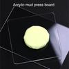 Acrylic Clay Roller with 4 Acrylic Sheet Clay Shaping Board Clay Modelling Tool Clay Rolling Pin for Shaping Sculpting