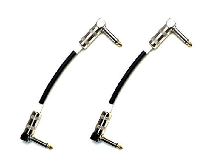 Sound MOMO Guitar Patch Cable P3LL Black 20cm [MOGAMI 2524]