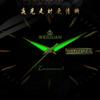 Men's Fashion Dual Calendar Luminous Waterproof Watch Stainless Steel Business Quartz Non-Mechanical New