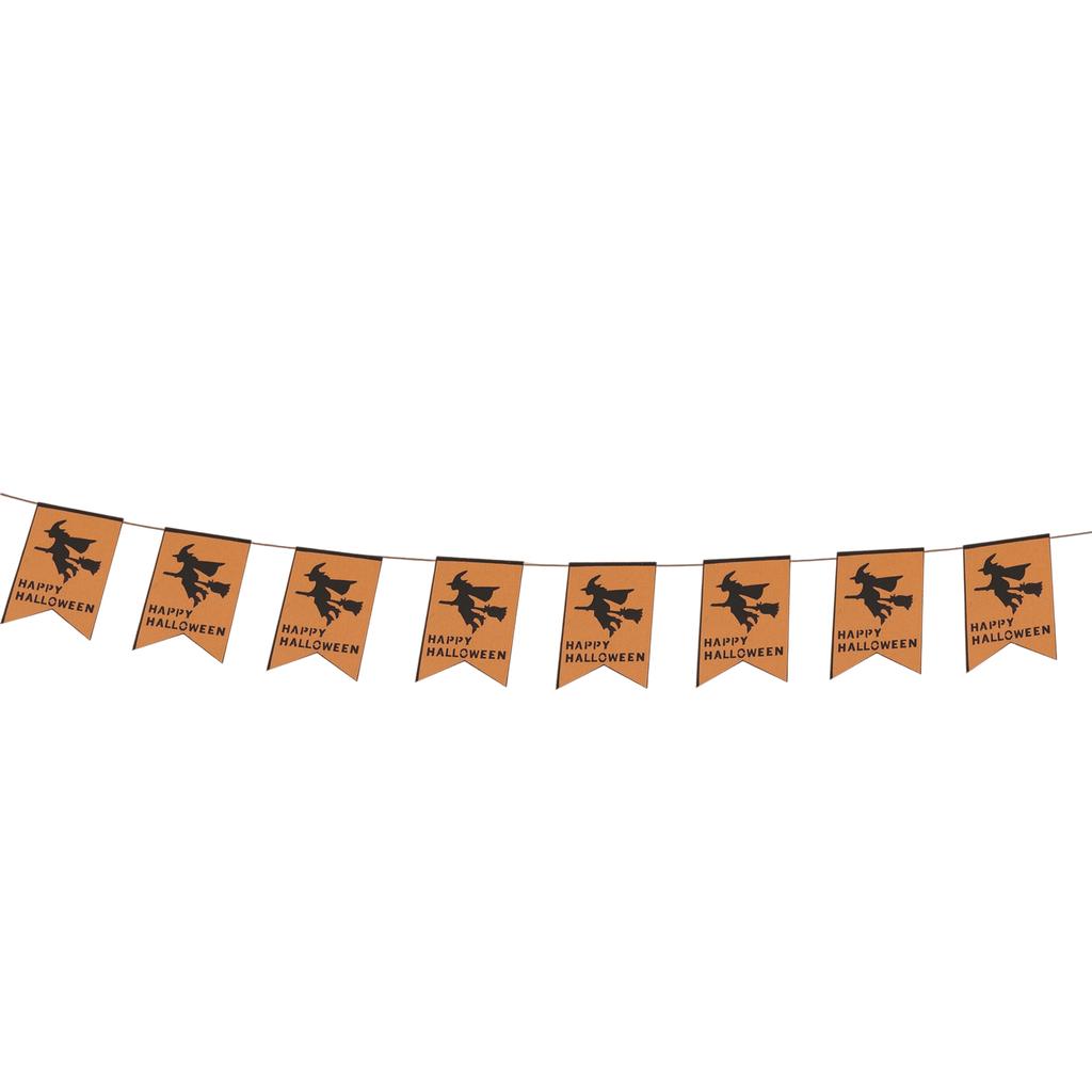 Non-woven Fabric Letter Halloween Decoration Pull Flag Pull Flower Scene Layout Party Pull Flag