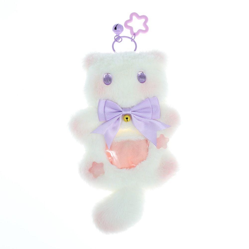 Cartoon Cat Anime Pins Display Base Plush Badge Decoration Tray Cute Badge Holder Fans Chasing