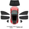 Tesla Model 3/Y Sunshade: Refresh Version Opaque Camping Privacy Curtain with Suction Cups