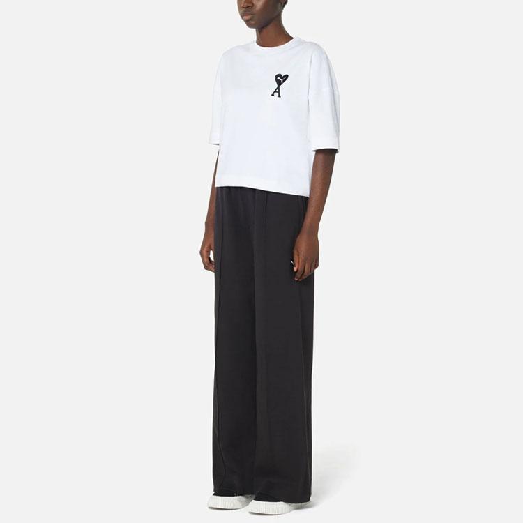 Puma Футболка X Ami Collaboration SS22 Heart Logo Crop Top Женские топы Белый 534073-02