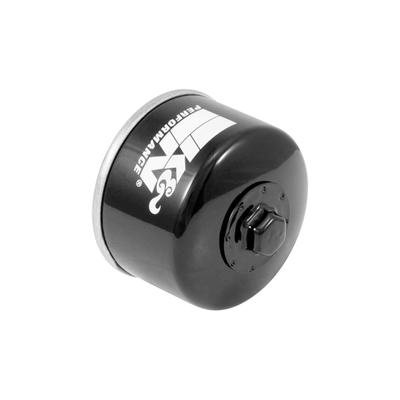 KN-164 Oil Filter Black - High Performance Replacement for BMW R1200GS 2004-2009 Motorcycle