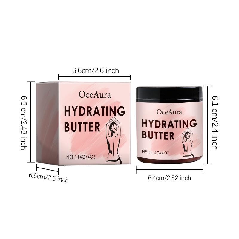 Oceaura Hydrating Skin Care Cream Plant Essential Oil Nourish Hydrate Refreshing Boost Skin Elasticity Body Lotion