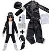 Новый парик или очки для косплея Майкла Джексона MJ Черные кудрявые синтетические парики Аксессуары для головных уборов Хэллоуин Косплей Парики Аксессуары Реквизит