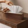 Креативная квадратная коробка для салфеток из ПУ-кожи, мягкий прямоугольный держатель-диспенсер для салфеток, чехол для салфеток для гостиной