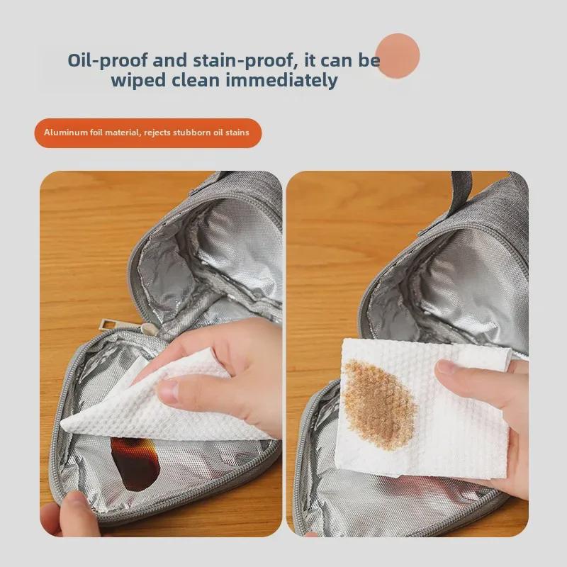 Детская треугольная термосумка для ланча — симпатичная и портативная для закусок