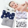 Newborn Baby Cotton Pillow Prevent Flat Head Infant Anti Roll Pillow Positioner