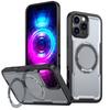 360° Rotate Bracket Military Shockproof Phone Case For iPhone 16 E 15 14 Plus 13 12 Pro Max 11 XR Car Magnetic For Magsafe Cover