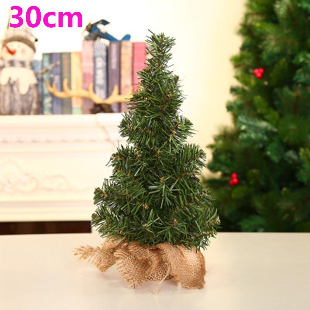 New Year Gift Wedding Decorations Table Ornament Mini Xmas Tree Artificial Plants Christmas Decor