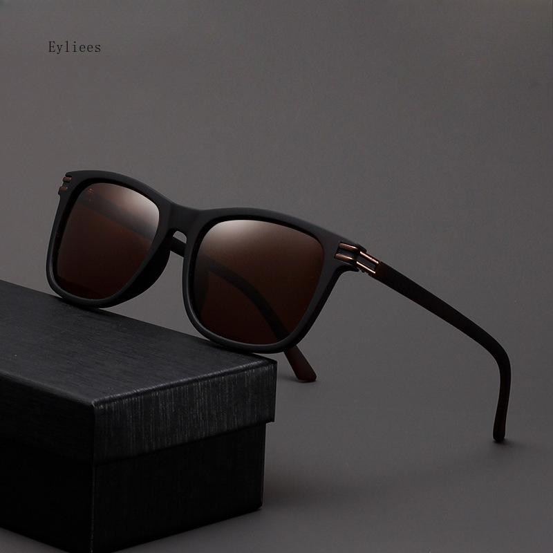 Мужские поляризованные квадратные солнцезащитные очки Дизайнерские очки с защитой UV400 Oculos De Sol Женские очки для водителя Gafas De Sol