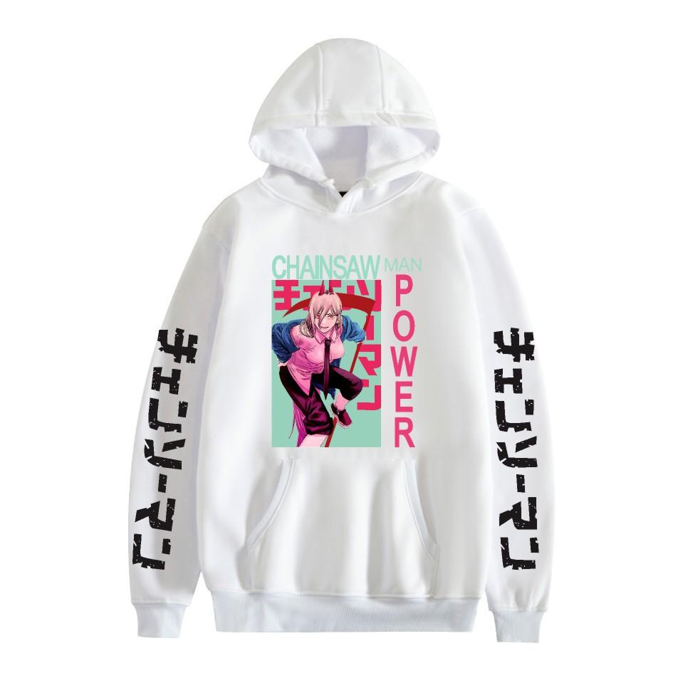 Человек-бензопила Осень Зима Флис Уличная одежда Топы Мужские Женские Модные Толстовки