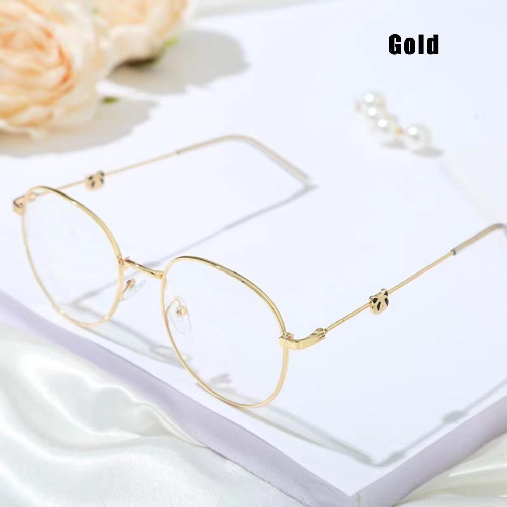 Модные женские офисные очки с защитой от синего света, большие компьютерные очки с большой металлической оправой, милые женские синие блокирующие очки в виде панды