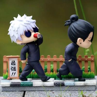 11 см/4,33 дюйма Аниме Jujutsu Kaisen Фигурка Гэто Сугуру Годзё Сатору Фигурки Действия ПВХ Статуя Коллекционная Модель Игрушки Подарки