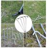 12 Pcs Camping Tent Stakes Lightweight Canopy Stakes Pegs Tent Hooks Pegs Durable Ground Pegs for Outdoor Canopies Tents