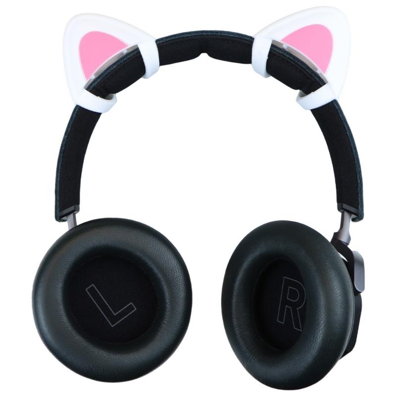 Headphone Ear Pendant Universal Headsets Accessories Earmuffs Headsets Decorations Lightweight Silicone Cats Ear Pendant
