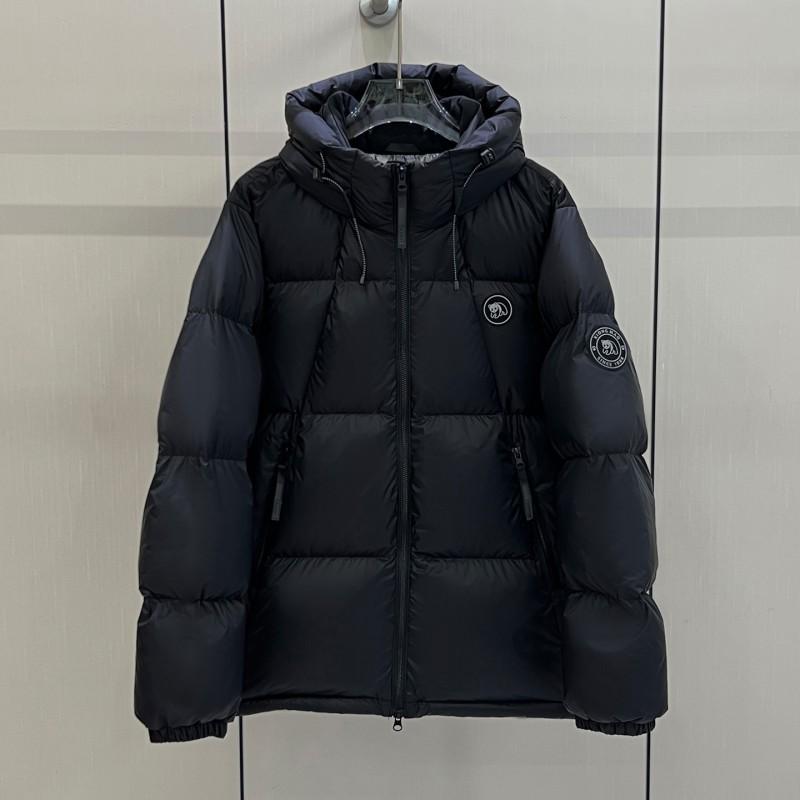 Womens Short Puffer Jacket White Hooded Thick Warm Loose Fit Down Coat Winter Casual Wear
