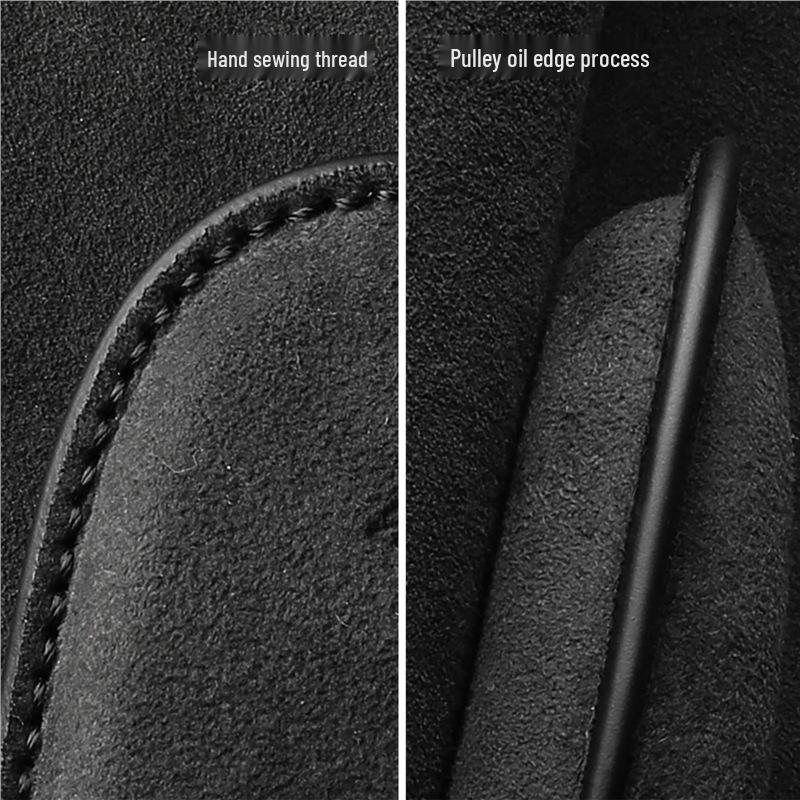 Suede Key Cover with Buckle for Porsche Macan 4, Fits 25 Models, Pure Electric & Jincheng Edition