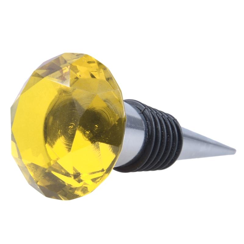 Премиальное качество Креативные Хрустальные Сплав Цинка Пробки для Бутылок Шампанского Пробки для Красного Вина Многоразовые Пробки для Винных Бутылок Кухня