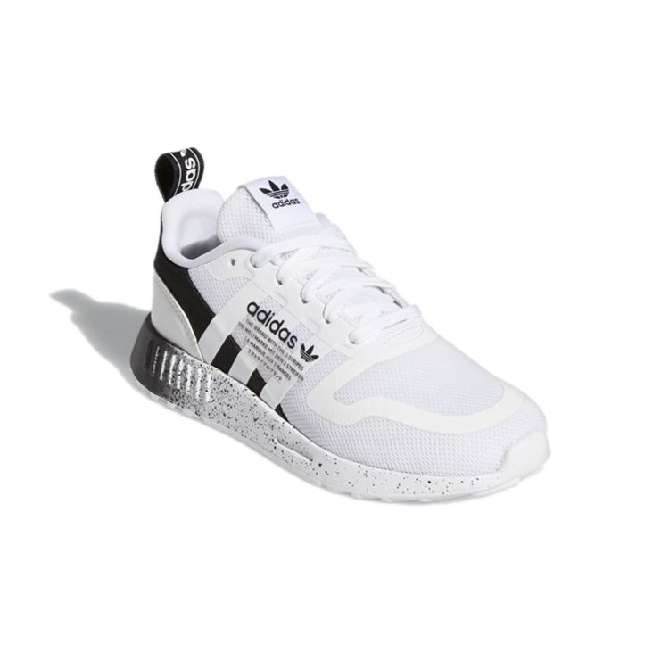 Adidas Originals Multix C Fabric Durable Low-Top Kids Running Shoes Kids Running Shoes White Black GX5088