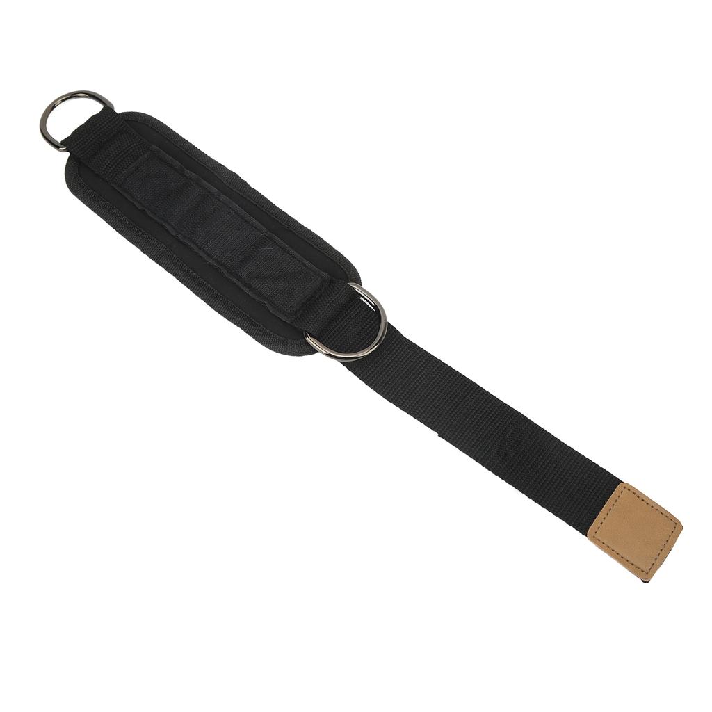 Fitness Ankle Buckle Leg Strength Trainer with Double D Rings and Rubber Straps for Men and Women