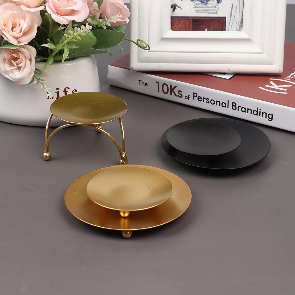 Подсвечник из скандинавского золота и железа, креативный подсвечник, декоративный подсвечник для стола