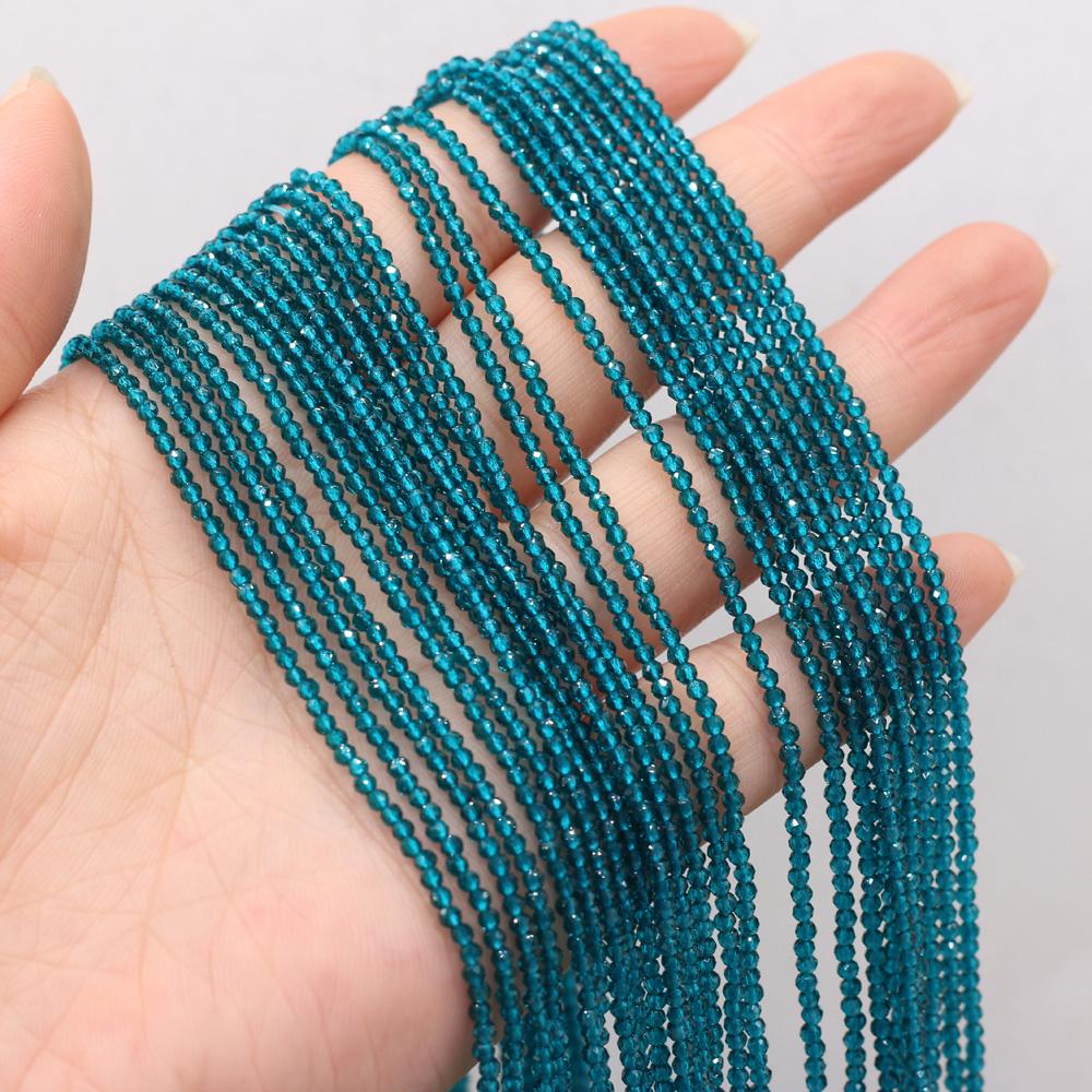 3-ниточные бусины из шпинели из натурального камня 2 мм, маленькие свободные бусины-разделители для изготовления ювелирных изделий, ожерелья, браслета, браслета, серег, аксессуаров, бисера 38 см