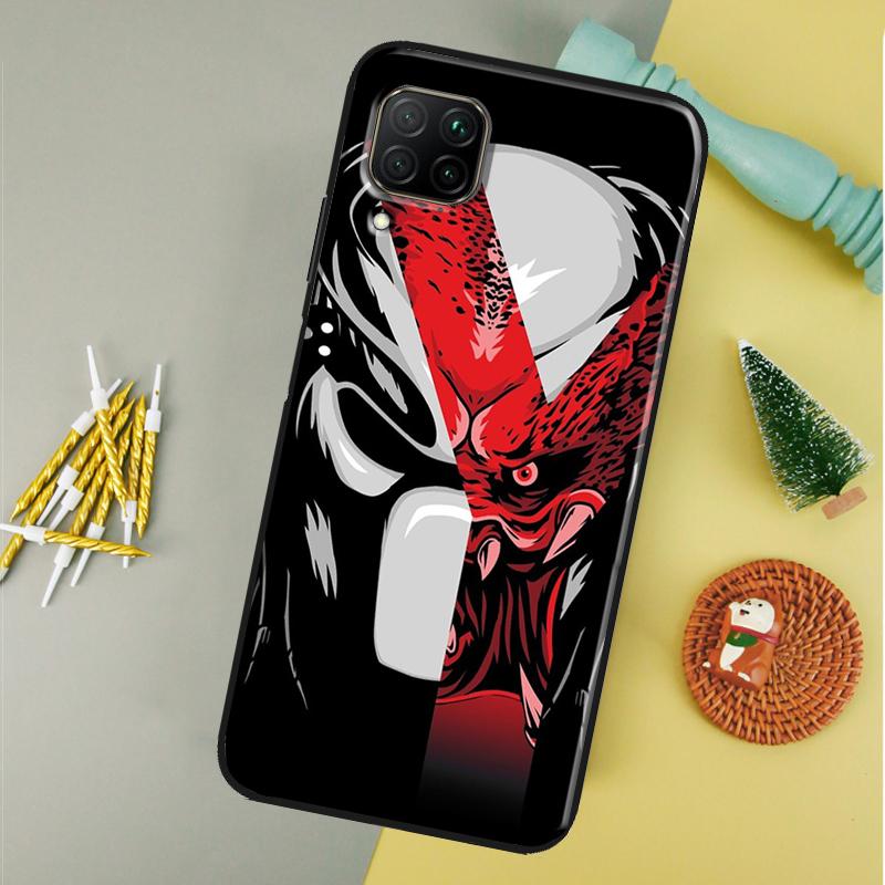 Alien Predator For Huawei P20 P40 Lite P60 P30 Pro Nova 5T 12s 12i 11i Y90 Y70 Y60 Y61 Y91 Y72 9 10 SE Case