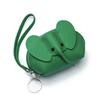 Кошелек-кошелек-мешочек Avance 'Слон' с кольцом для ключей Розовый Оранжевый Зеленый Черный Натуральная кожа (зеленый)
