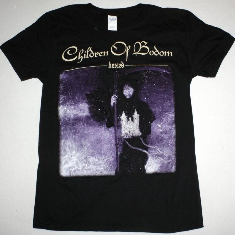 CHILDREN OF BODOM HEXED - Лучшие Рок-футболки Все Размеры от S до 5XL Унисекс Футболка