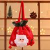 Decorations For Kids Snowman Xmas Drawstring Bags Candy Bags Christmas Gift Bag Wrapping Pouch