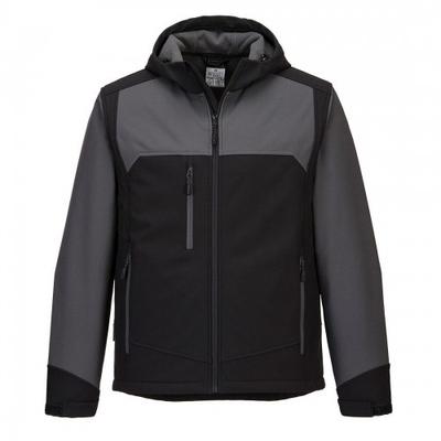 Мужская куртка Soft Shell с контрастным капюшоном KX3