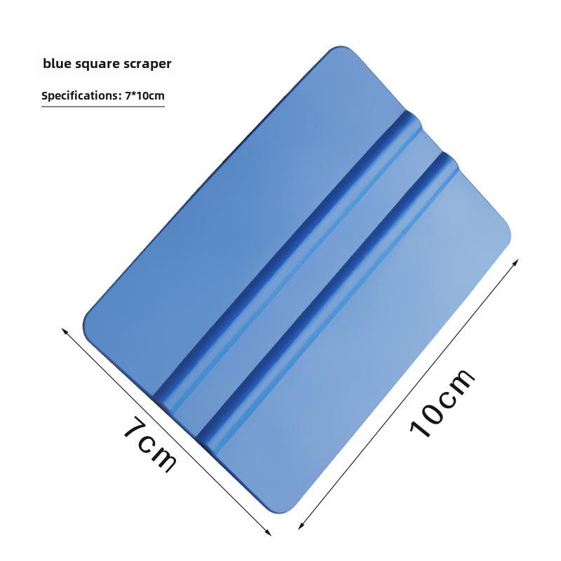 Яркий пластиковый мягкий скребок для наклеек на стены и автомобильных пленок