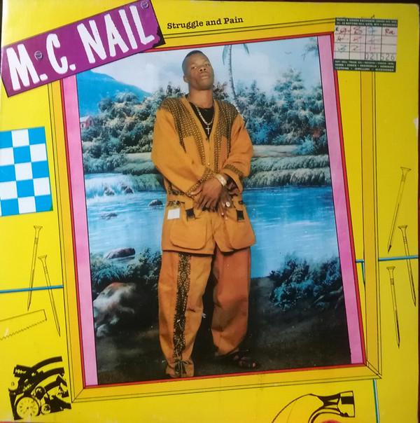 LP-пластинка M.C. НОГОТЬ - Борьба И Боль SRLP115943 Шелли Пауэр 1994 Ямайка Регги, Ска И Даб Б/У