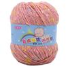 Multicolor Wool Yarn 50g/Roll Yarn Ball Practical DIY Hand Knitting  For Basket Carpets