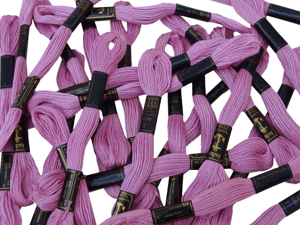 IBA Indianbeautifulart Твердые ручные стежки Швейные мотки Многожильные хлопчатобумажные нитки для вышивания