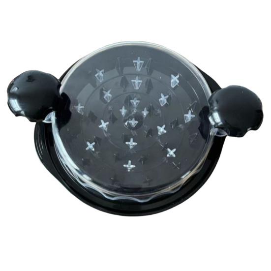 Измельчитель курицы с прозрачной крышкой Большая машина для измельчения мяса Нескользящая эргономичная ручка Не содержит БФА Свинина Говядина Курица