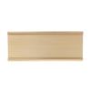 Golden Sign Aluminum Alloy Name Desk Plaque Holder Office School 9x24cm