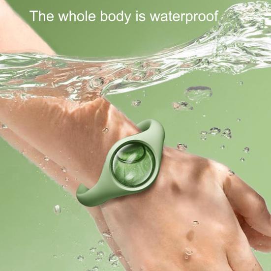 Браслет от комаров, удобный для ношения, выдвижной дизайн, силиконовый, эффективный браслет для предотвращения укусов комаров