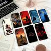 R-Red D-Dead Redemption RDR 2 Чехол для телефона Samsung S 25,24,23,22,30,21,10,9,Ultra,Plus,Lite,FE,4,5 G Мягкий черный чехол