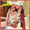 Fashion Elderly lady Phone Case For ZTE Blade V70 Max/Nubia V70 Max Phone Holder Lanyard Back Cover Soft case For Mom