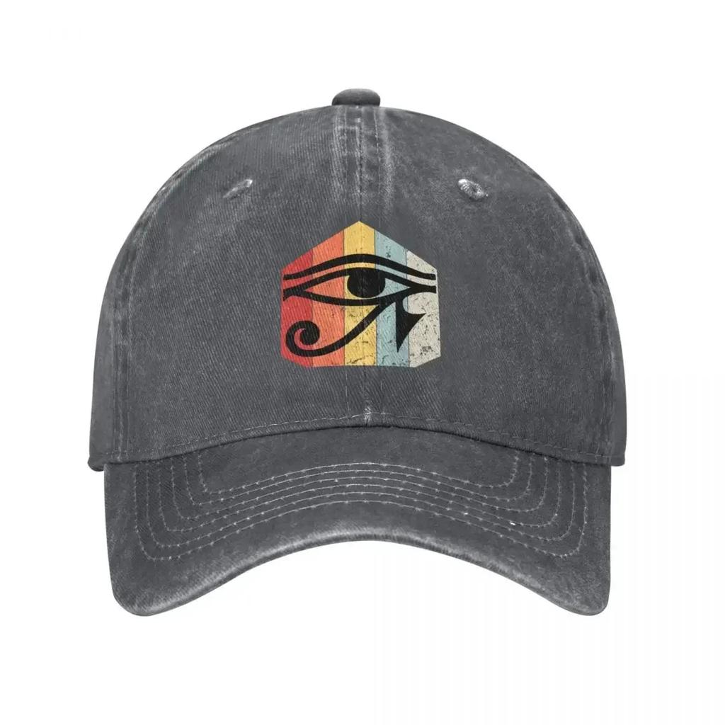 Egyptian Ancient Ancient Egypt Vintage RetroEgyptian Eye of HorusCap Baseball Cap beach hat Wild Ball Hat Boy Child Womens