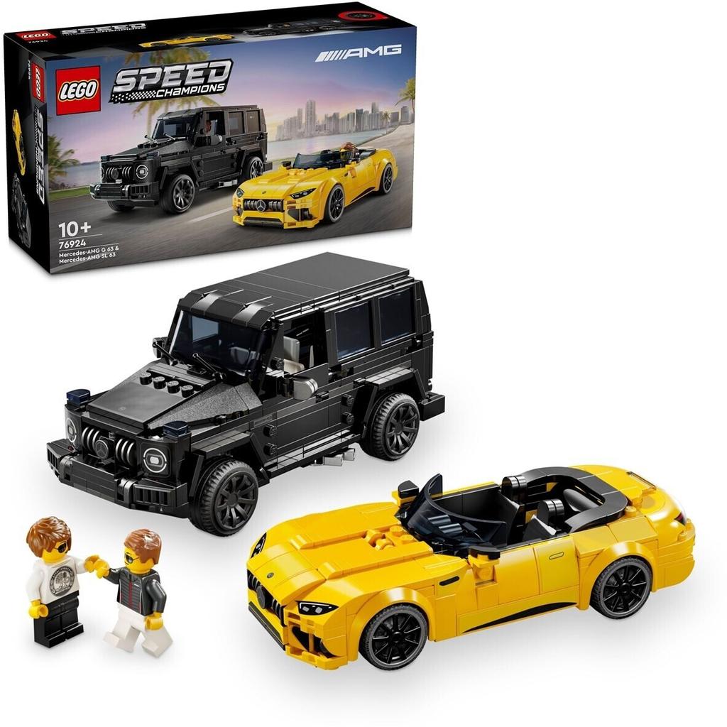 LEGO Конструктор Speed Champions – Auto – Mercedes – AMG G 63 & Mercedes – AMG SL 63 (76924)