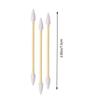 Double Pointed Cotton Swabs 100/300/500Pcs Precision Tip for Pet Ear Eye Cleaning Dual Ended Gentle Care