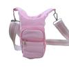 Quilted Crossbody Water Bottle Bag with Pockets Women Kettle Bag Soft Padded Sling Bag for Outdoor Camping Sports Travel