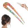 Geometric Design Hair Pins Acetate Hair Bun Fashion Hair Sticks  for Women Girls